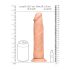 RealRock dildo ar realistisku izskatu 25cm, naturāls