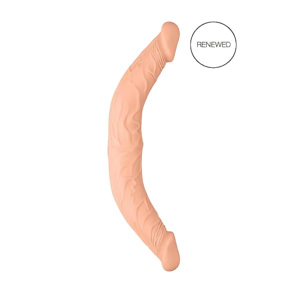 RealRock Dubultais Dildo 14 - 36cm - dabīgā krāsa