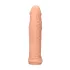RealRock dzimumlocekļa uzmava 17 cm naturāls