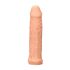 RealRock dzimumlocekļa uzmava 17cm - dabiska