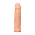 RealRock dzimumlocekļa uzmava 17 cm naturāls