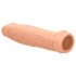 RealRock dzimumlocekļa uzmava 17cm - dabiska