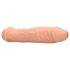 RealRock dzimumlocekļa uzmava 17cm - dabiska