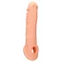 RealRock dzimumlocekļa uzmava 21cm naturāls