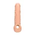 RealRock dzimumlocekļa uzmava 21cm naturāls