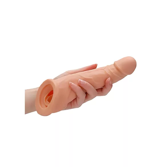 RealRock dzimumlocekļa uzmava 21cm naturāls