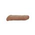 RealRock dzimumlocekļa uzmava 21cm - tumšā krāsa