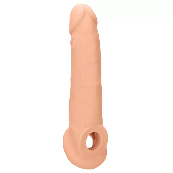 RealRock dzimumlocekļa uzmava 21,5cm natūrālais