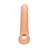 RealRock Dzimumlocekļa Uzmava 9 (21,5 cm) - dabīgs