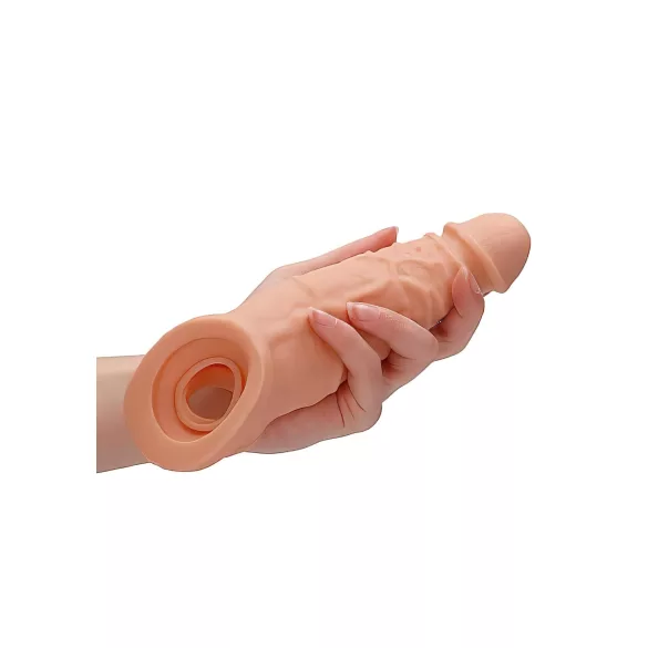 RealRock dzimumlocekļa uzmava 21,5cm natūrālais