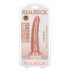 RealRock Slim - reālistisks dildo - 15,5cm (dabisks)