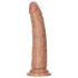RealRock Slim - realistisks dildo 15,5 cm (tumšs dabīgais)