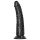 RealRock Slim reālistisks dildo - 15,5 cm (melns)