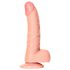 RealRock - reālistisks piesūcekņa dildo - 15,5cm (dabīgā krāsā)