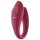 Raytech Rose - akumulators, ūdensdrošs pāra vibrators (sarkans)