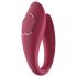 Raytech Rose - akumulators, ūdensdrošs pāra vibrators (sarkans)