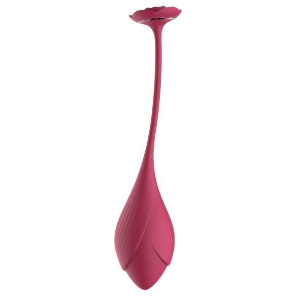 Raytech Roze - bezvadu uzlādējama vibro-ola (sarkana)