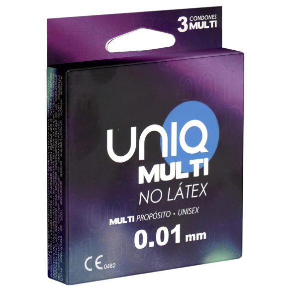 Uniq - bez-lateksa prezervatīvi (3 gab.)