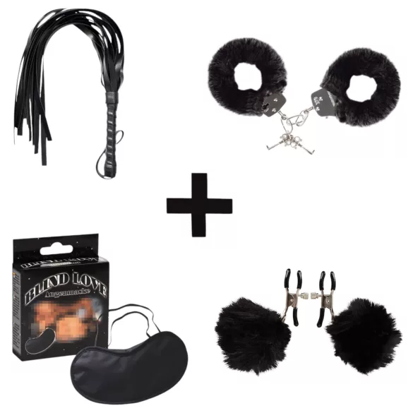 BDSM iesācēju sasaistīšanas komplekts 4 daļas