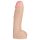 Doc Johnson Vac-U-Lock Hung 12 - reālistisks dabiskas krāsas dildo