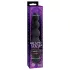 Doc Johnson - Black Magic 7 - stingrs anālais vibrators ar 5 lodītēm (melns)