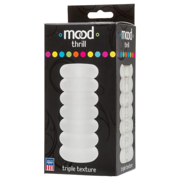 Doc Johnson Thrill - vīriešu masturbators (balts)