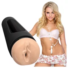   Doc Johnson Main Squeeze Mia Malkova - reālistisks mākslīgās maksts masturbators (āda krāsā)