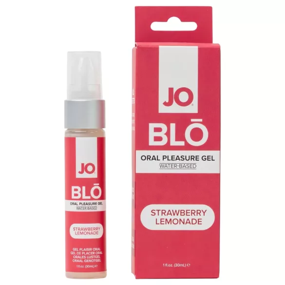 System JO BLO - aromatizēts orālais gels, zemeņu limonāde (30 ml)