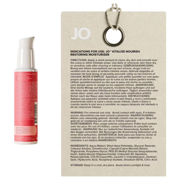 System JO Vitalize - intīms mitrinošs krēms (60 ml)