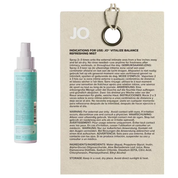System JO Vitalize - intīmais atsvaidzinošais sprejs (60 ml)