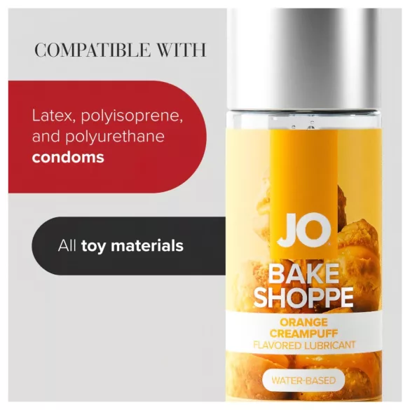 System JO Bake Shoppe - aromatizēts lubrikants, eklērs (60 ml)