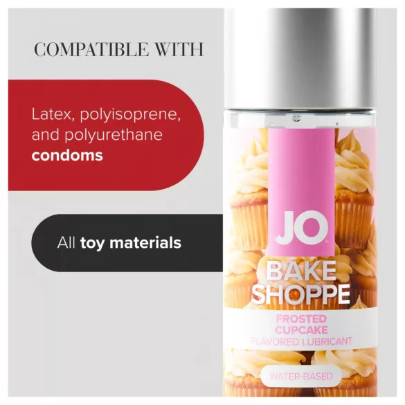 System JO Bake Shoppe - aromatizēts lubrikants, glazēta kēksiņa garša (60 ml)