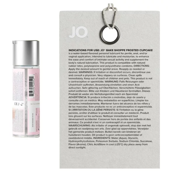 System JO Bake Shoppe - aromatizēts lubrikants, glazēta kēksiņa garša (60 ml)