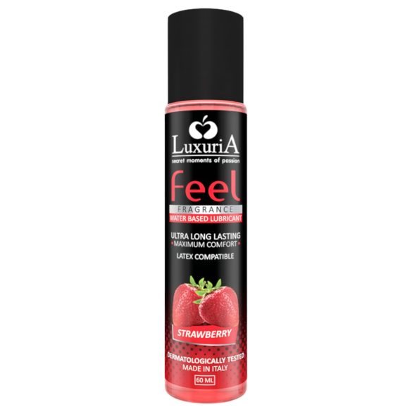 LuxuriA Zemeņu prieks - ūdens bāzes lubrikants (60ml)