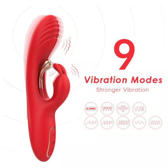 Bestoy - G-punkta un klitora vibrators sarkans