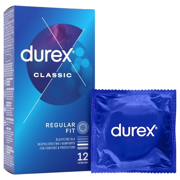 Durex Classic prezervatīvi (12 gab.)