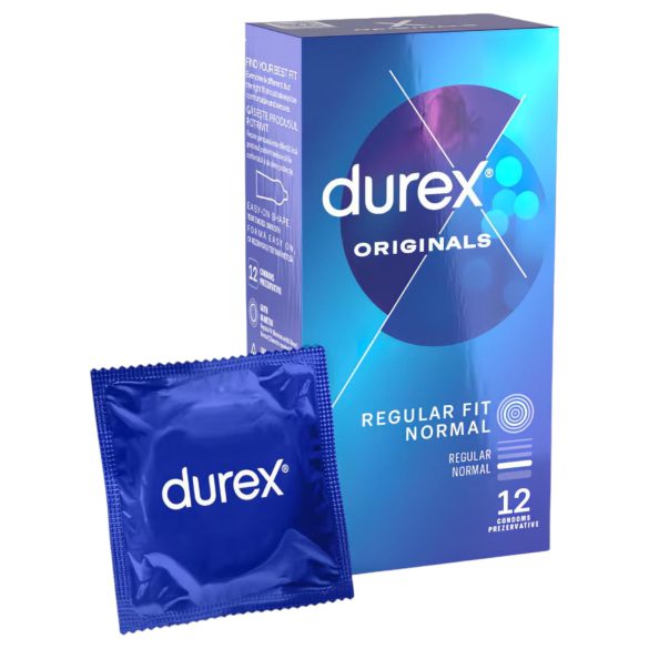 Durex Originals - prezervatīvi 12 gab