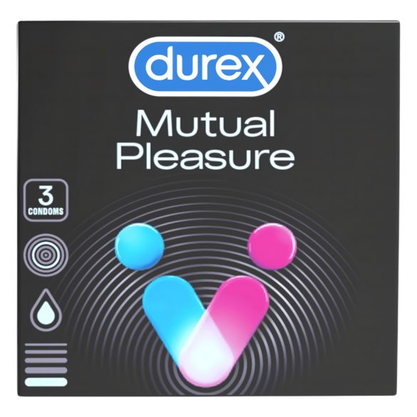 Durex Savstarpēja Bauda - prezervatīvi (3 gab.)