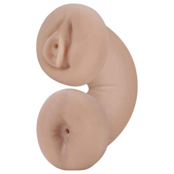 Enlust Tasha - masturbators ar apgaismojumu punci un anālo atveri ar MI attēliem,