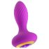 Oh My Gem – vibrējošs anālais aizbāznis ar akmeni (violets)