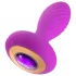 Oh My Gem - vibrācijas anālais plug ar akmeni violets