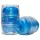 Fleshlight Quickshot Vantage - caurspīdīgs divkāršs masturbators (zils)