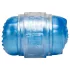 Fleshlight Quickshot Vantage - caurspīdīgs divkāršs masturbators (zils)