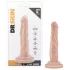 Dr. Skin 5 - reālistisks dildo ar piesūcekni (dabīgs, 14,5 cm)