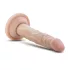 Dr. Skin 5 - reālistisks dildo ar piesūcekni (dabīgs, 14,5 cm)