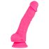 Blush Neo - piesūcekņa dildo 19cm rozā