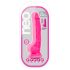 Blush Neo – piesūcekņa dildo, 19 cm (rozā)