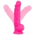 Blush Neo - piesūcekņa dildo 19cm rozā