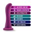 Temptasia Bellatrix - piebāžas dildo (violets)