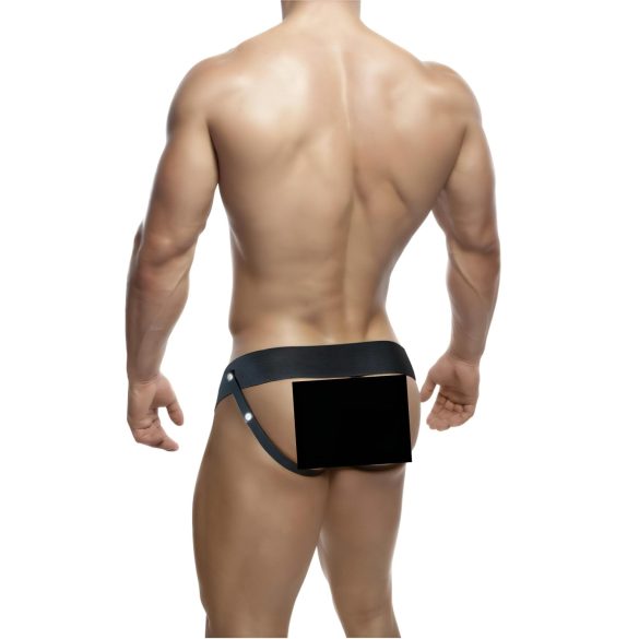 Dr. Skin dobams dildo ar dobumu, uzliekams, 15 cm, naturāls